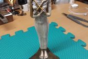 Egyptian candle holder