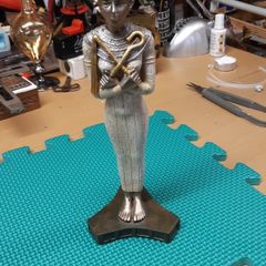 Egyptian candle holder