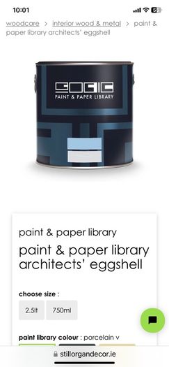 Paint & paper library porcelain V eggshell