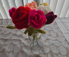 Handmade Crochet Flowers