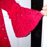 Brand NEW red lace dress from Very, size 8 Image 2