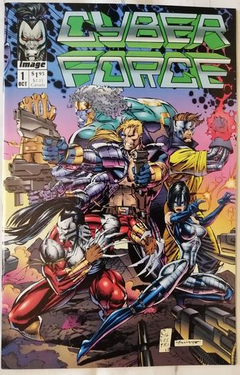 Cyberforce #1 Marc Silvestri 1992 Image Comics