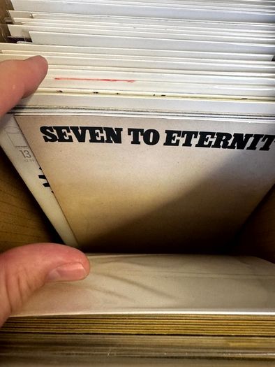 Image Long Comic Box w 275 comics for Sale
