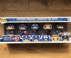 Captain America: Through the Ages 5 Pack Funko Pop!