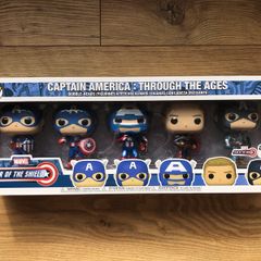 Captain America: Through the Ages 5 Pack Funko Pop!