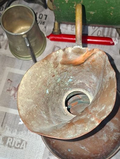 2 Large Vintage Copper Pitcher's, PRICE IS FOR 1 ONLY, Postage available or Collection
