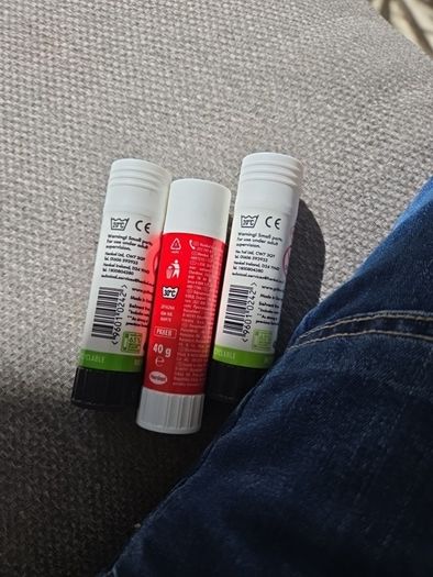 3 x new pritt sticks