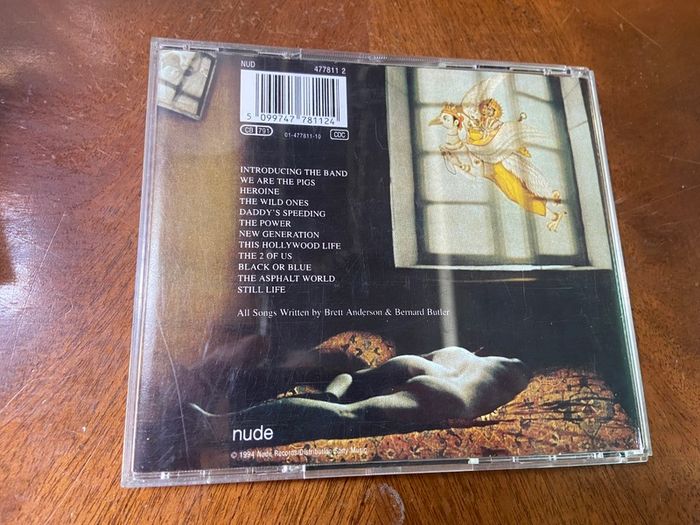 Suede Dog Man Star CD
