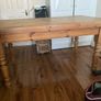 Butcher Block Kitchen table Image 3