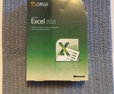 Microsoft MS Office Excel 2010 Licensed for 2 PCs Full Version.SEALED RETAIL BOX.