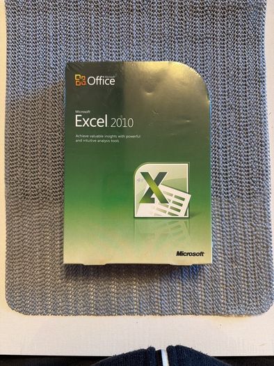 Microsoft MS Office Excel 2010 Licensed for 2 PCs Full Version.SEALED RETAIL BOX.