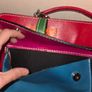 Viaverdi Multicolour Leather Bag - Italian made Image 6