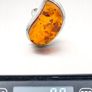 925 Silver Baltic Amber Ring Image 10