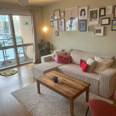 Like New Beige 4-Seater beautiful Sofa Bed with Storage