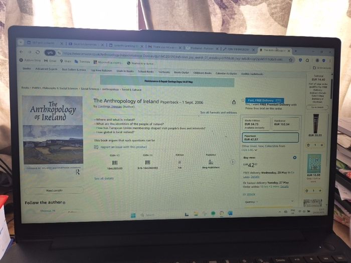 First Edition The Anthropology of Ireland Thomas Wilson Hastings Donnan/ History of Ireland