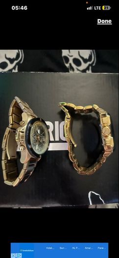 Diesel Armani Watch broken for parts