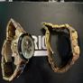 Armani Diesel Men's BAMF Gold-Tone Watch  damaged does not work for parts Image 9