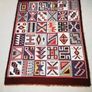 Vintage South American Kilim 4.11 ft X 3.7 ft excellent condition Image 3
