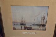 "Waiting for the Tide" by Henry Redmore framed print