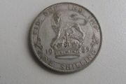 English silver shilling