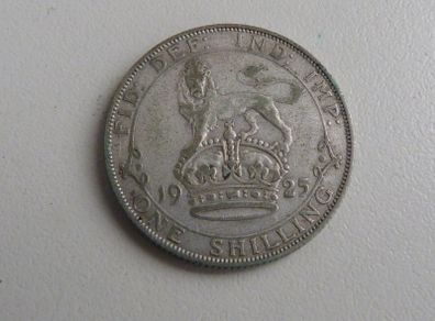 English silver shilling