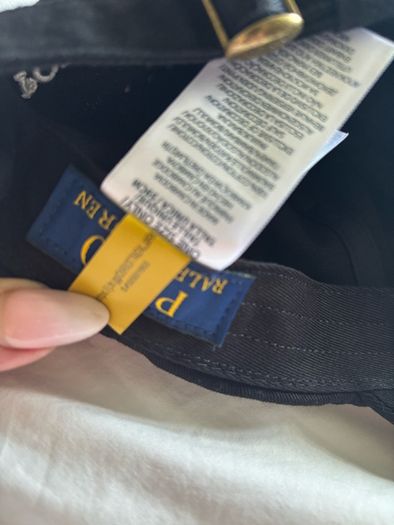 Ralph Lauren cap / black / new