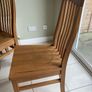 Oak Table @ Chairs Image 4