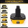 Battery Adapter DCA1820 for Dewalt 18V Tools Convert Dewalt 20V Lithium Battery for DC9096 DE9098 Image 2