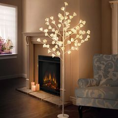 New 72 LED Decorative 5ft Rose Tree Floor Lamp