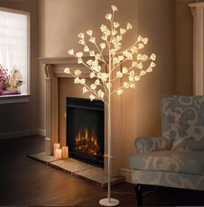 New 72 LED Decorative 5ft Rose Tree Floor Lamp