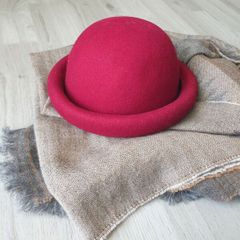 Wool bowler hat size s