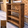 Handmade Tudor Oak Finish Bathroom Unit Image 2
