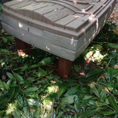 Sand and water play table and rockers