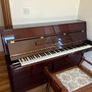 M108 Yamaha piano and stool Image 2
