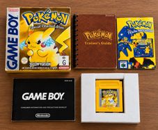 Pokemon Yellow  Special Pikachu Edition Game Boy
