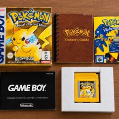 Pokemon Yellow  Special Pikachu Edition Game Boy