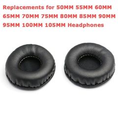 Ear Pads For Headphones Wrinkled Frog Skin Pad Headphone Sponge Leather Foam Covers Cushion Replacement For Headset 50MM, 55MM, 60MM, 65MM, 70MM, 75MM, 80MM, 85MM, 90MM, 95MM, 100MM, 105MM