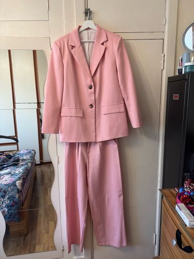 pink suit