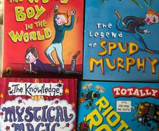 Eoin Colfer (2) / The knowledge (2) Horrid Henry (2)& Riotous Robots.
