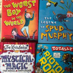 Eoin Colfer (2) / The knowledge (2) Horrid Henry (2)& Riotous Robots.