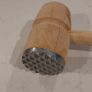 Meat Mallet Tenderiser | Wooden Kitchen Hammer Image 5