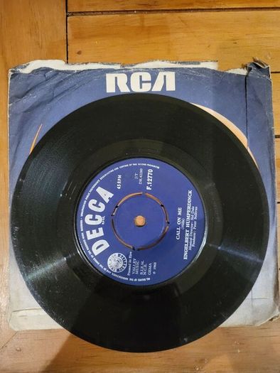Engelbert Humperdinck A Man Without Love 7 inch Vinyl Single Decca F 12770 1968