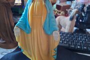 Beautiful Old Virgin Mary Figurine or Praying Madonna, Postage Available or collection