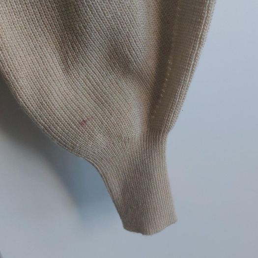 Aware by Vero Moda light brown and white striped sweater