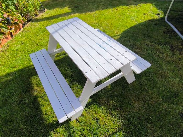 Childrens  kids Garden Picnic Bench