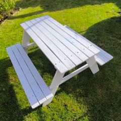 Childrens  kids Garden Picnic Bench