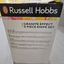 russell hobbs granite effect 5 piece knife set Image 3