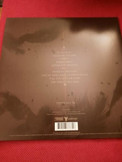 IHSAHN(Ex-Emperor): The Adversary LP - Red Vinyl-2017 repress