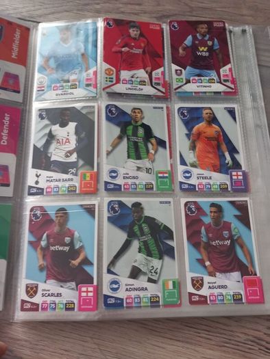 Premier League Football Cards