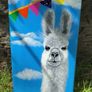 Handpainted Llama Image 2
